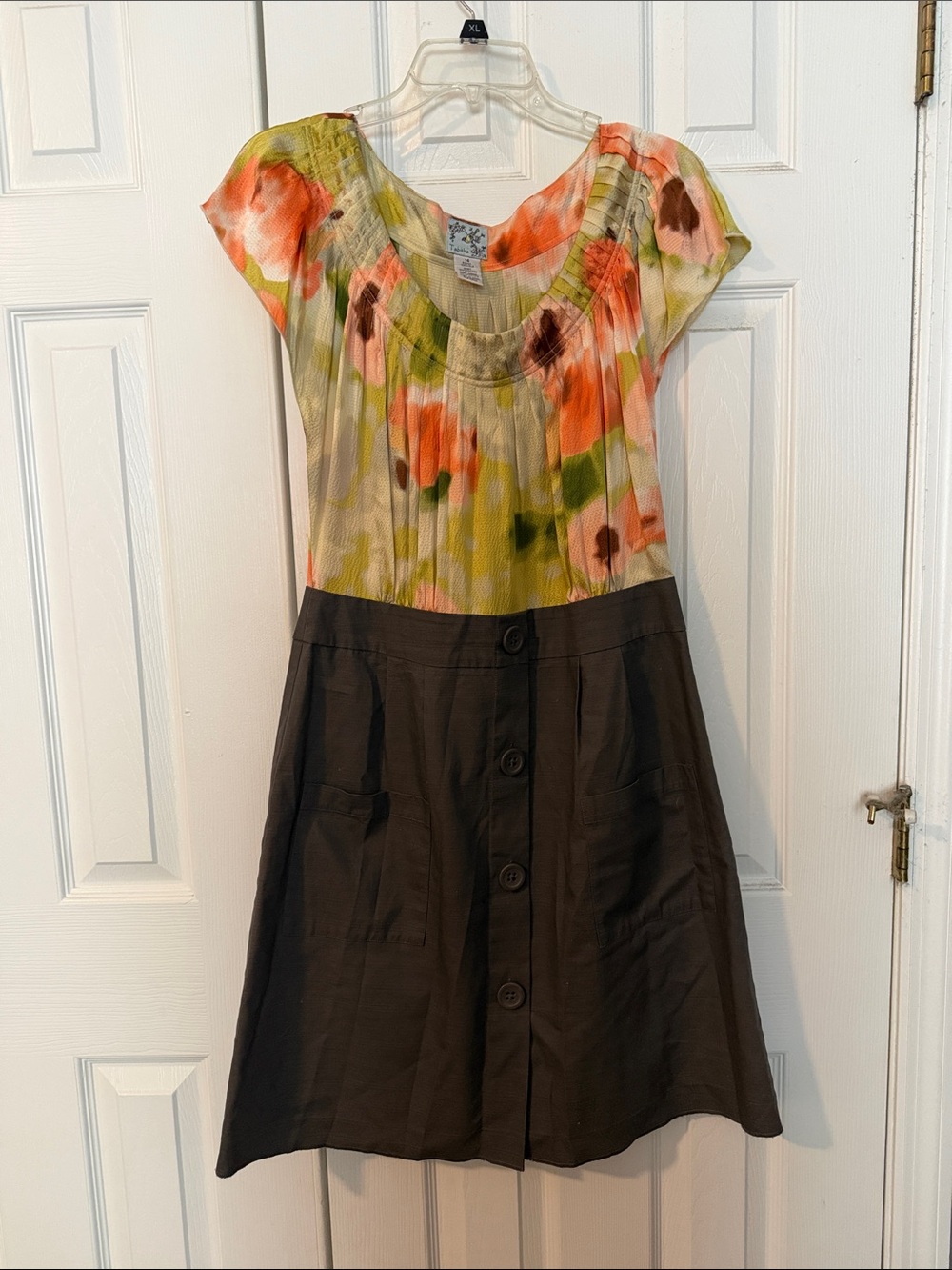 Anthropologie Tabitha Zoya Watercolor Dress